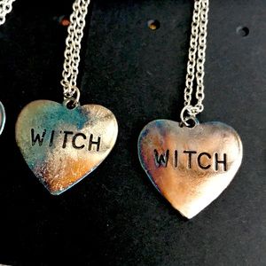 5:$30 Aged WITCH NECKLACES New!